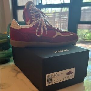 Rife Sheen Red Sneakers by ALOHAS Sz 8/8.5